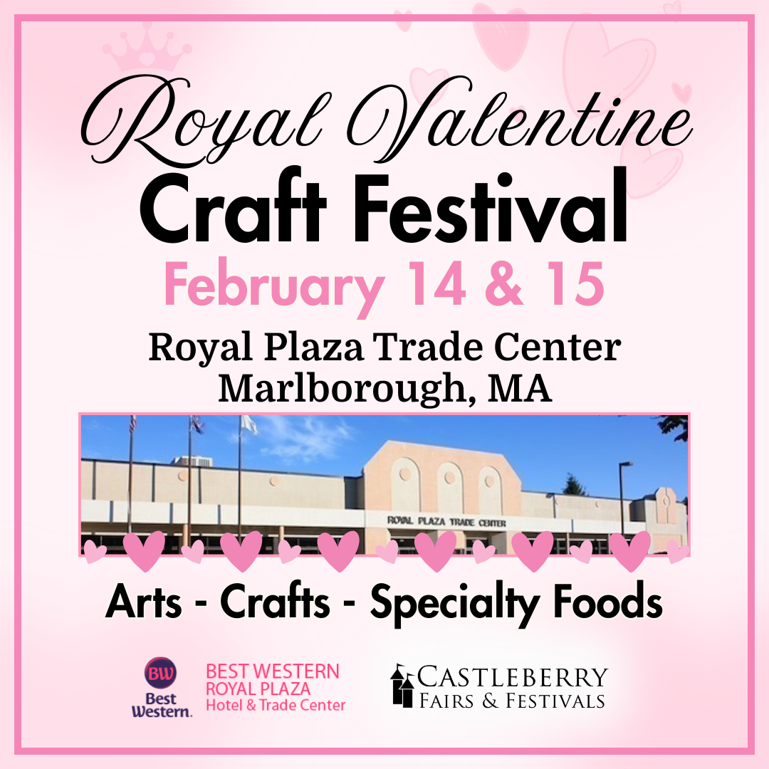 Royal Valentine Craft Festival banner