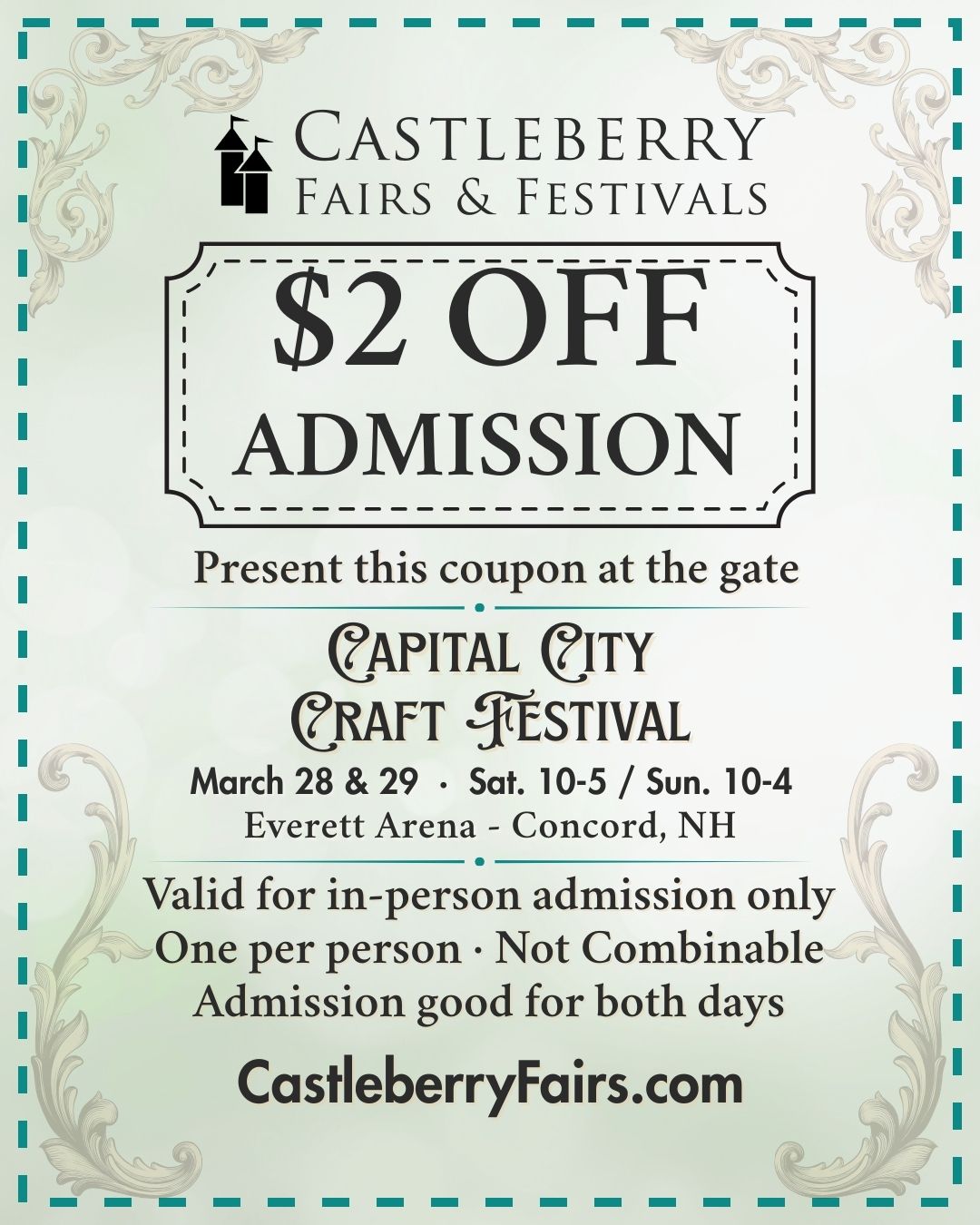 Capital City Craft Festival Coupon
